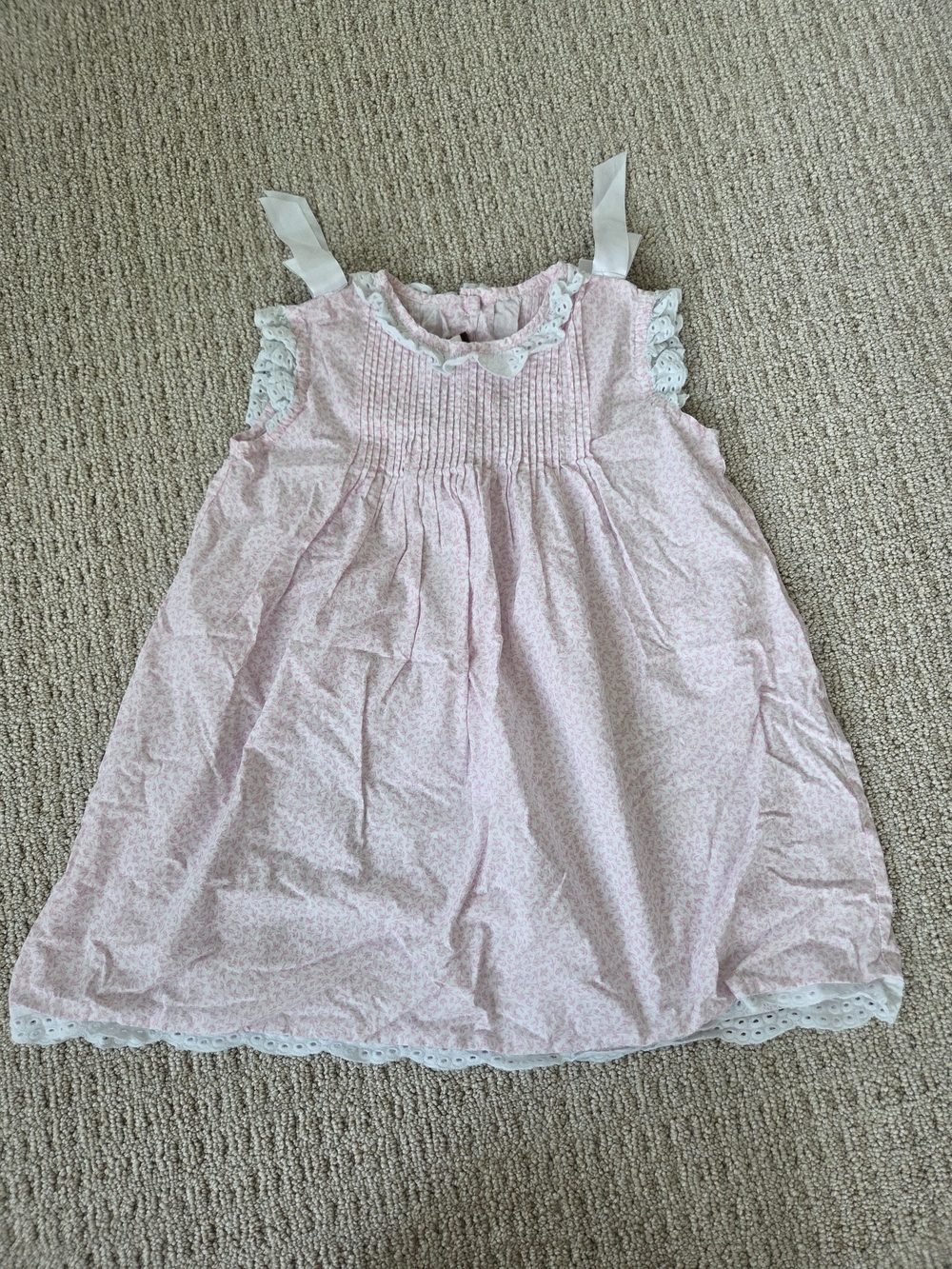 Marco & Lizzy Pink Floral Dress Size 6